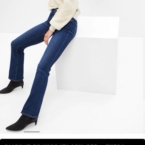 GAP Women's Boot Cut Jeans - Dark Blue